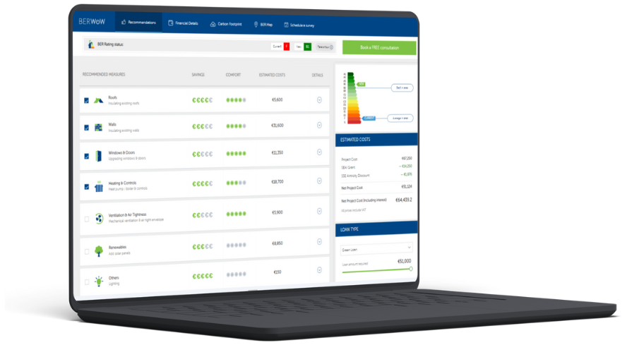 BERWOW Retrofit Calculator Tool